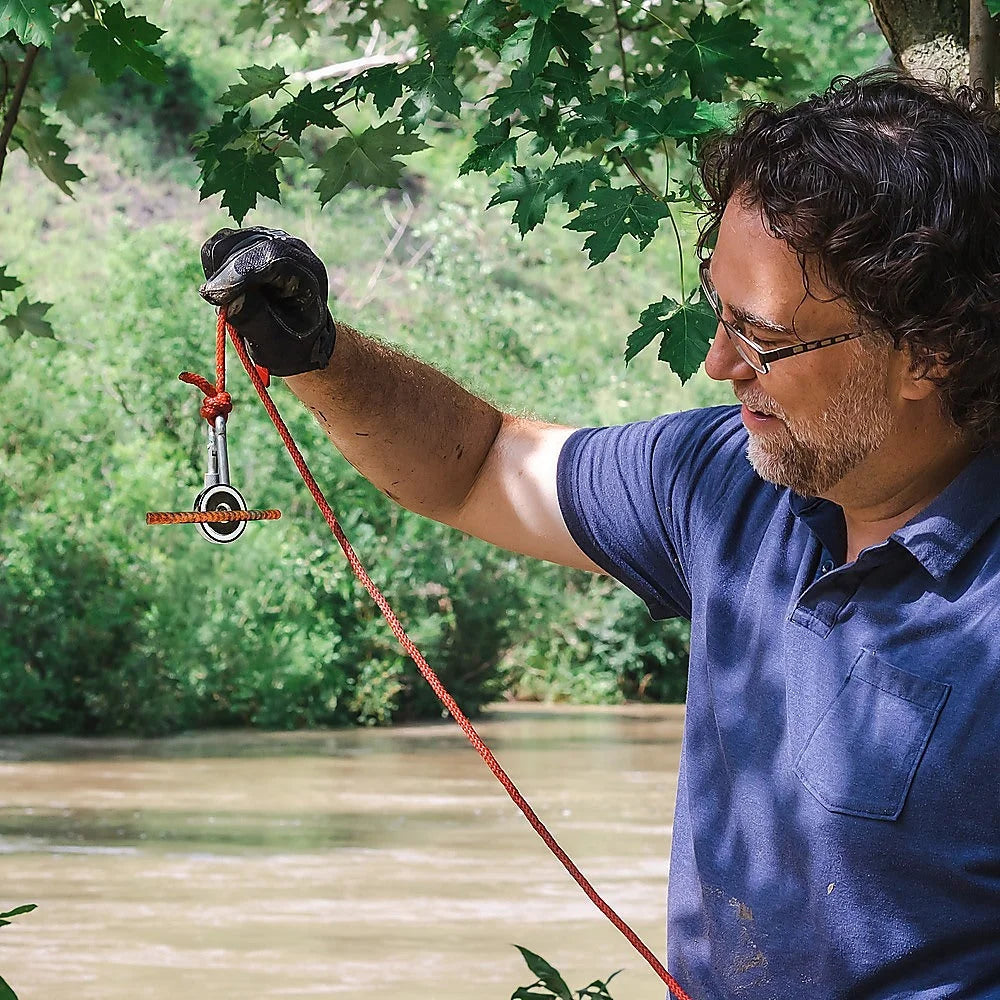 Salvage Recovery Magnet Neodymium Hook 112Kg Strong