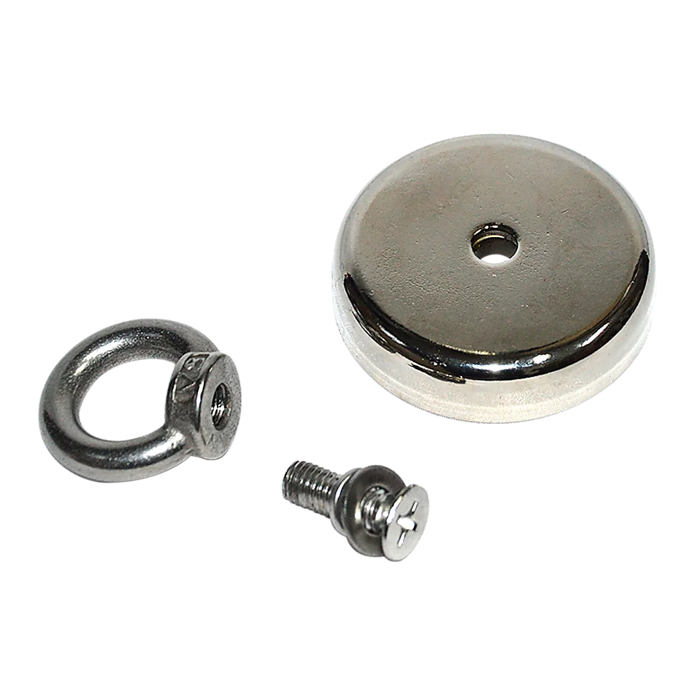 Salvage Recovery Magnet Neodymium Hook 112Kg Strong