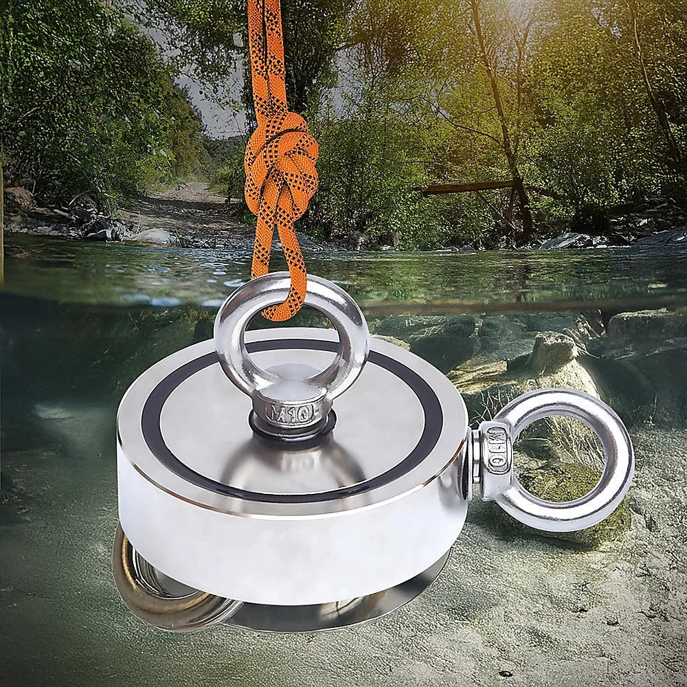 Salvage Strong Recovery Magnet 700Kg Neodymium Hook