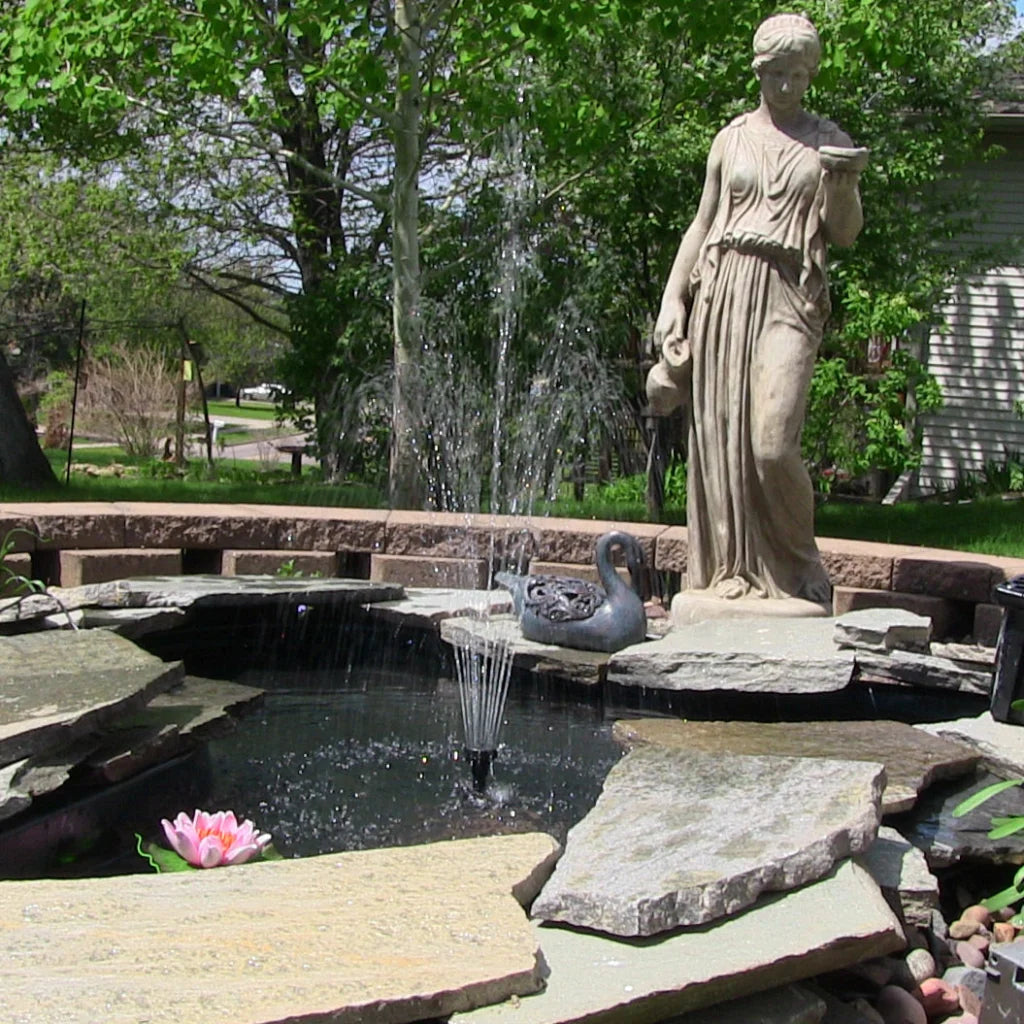 Samland 10W 800LPH Solar Pump for Water Fountain - Home &