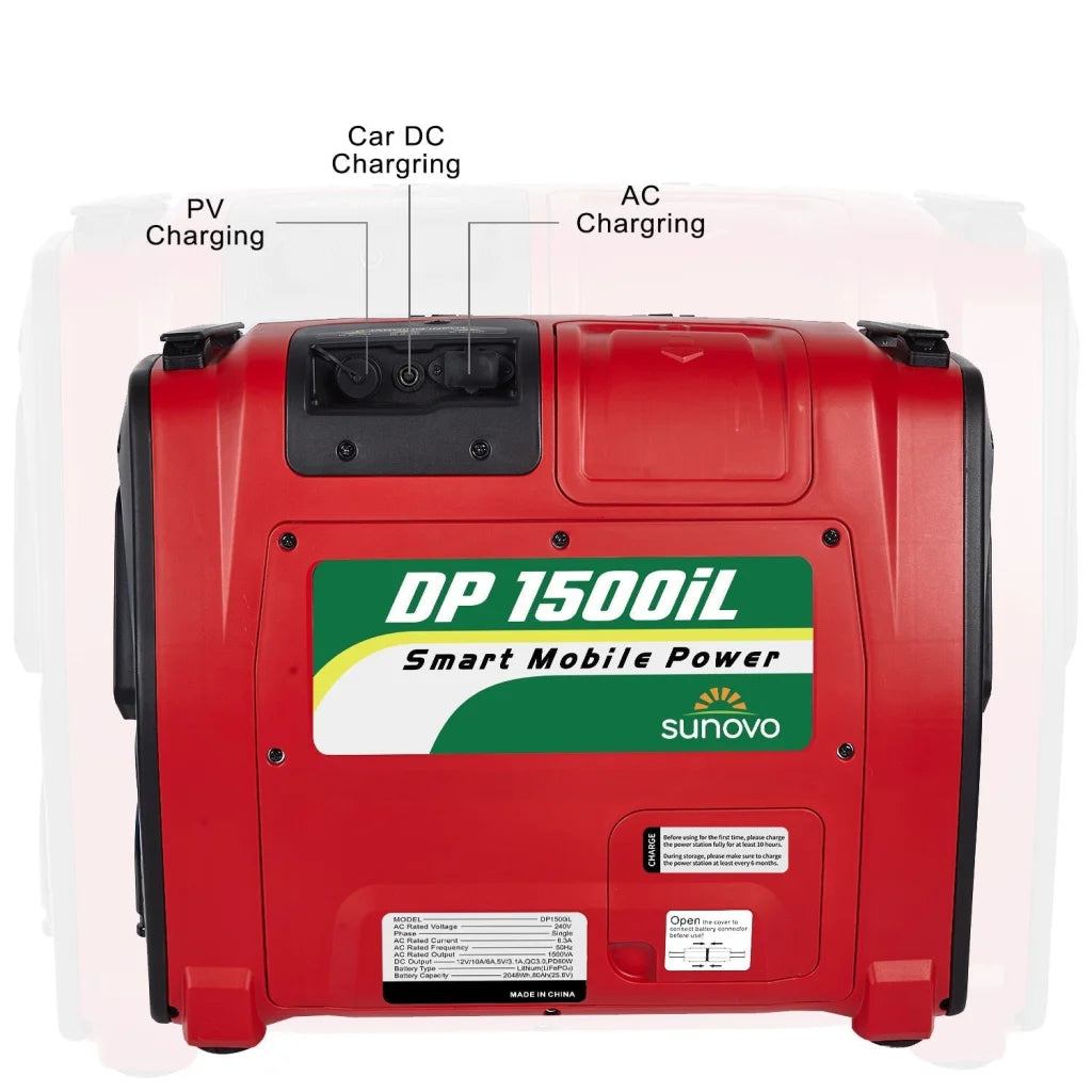 Samland 1500W Portable Power Station Solar Inverter