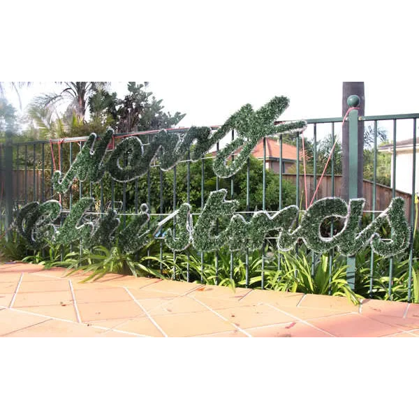 Samland 5.5m Merry Christmas Sign Led Rope Light Commercial