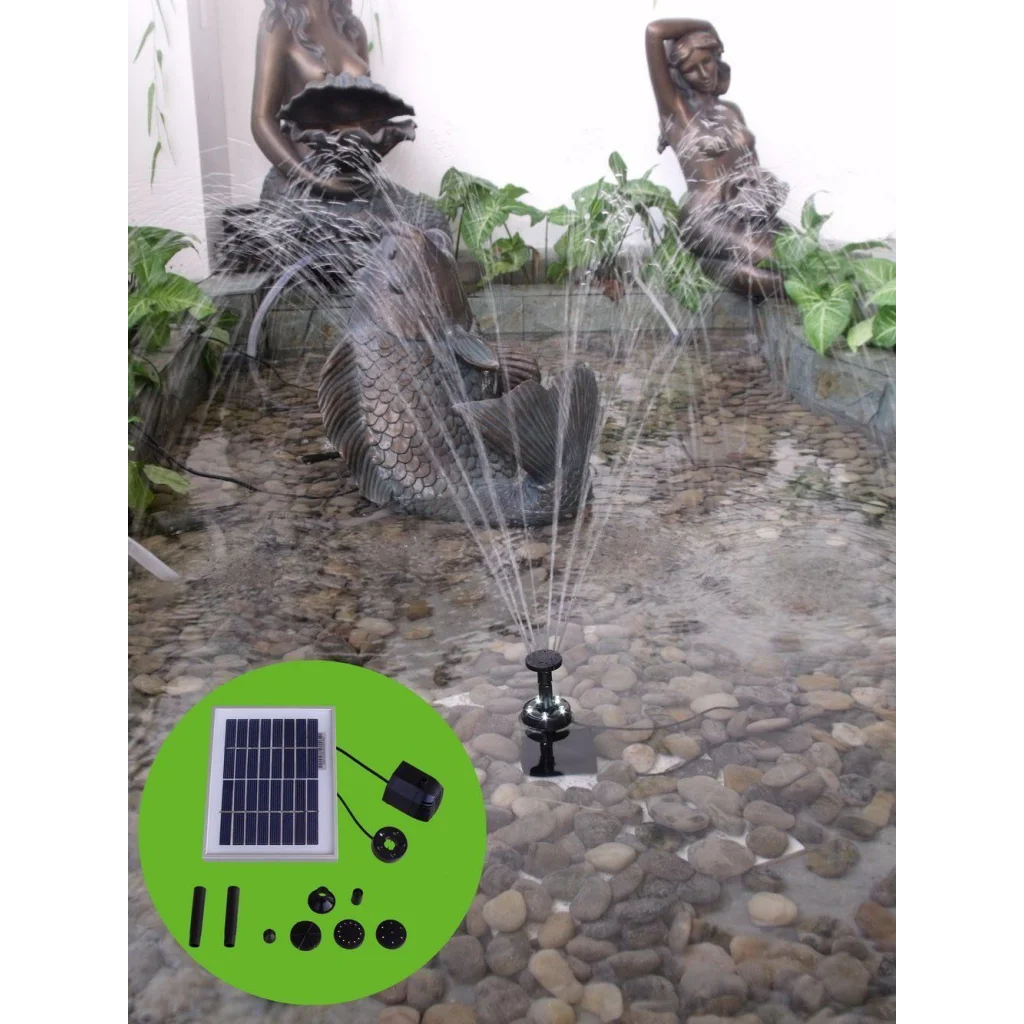 Samland 6V 200LPH Solar Pump with Battery Backup Panel
