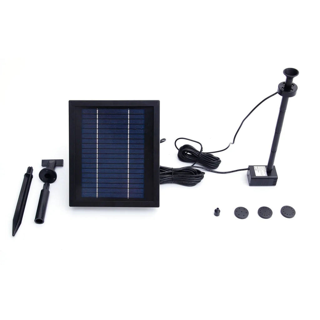 Samland 9V 250LPH Solar Pump with Battery Backup Panel