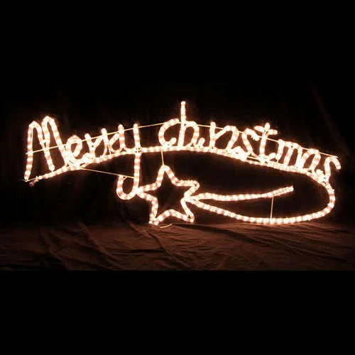 Samland Animated Merry Christmas Motif Rope Light W/