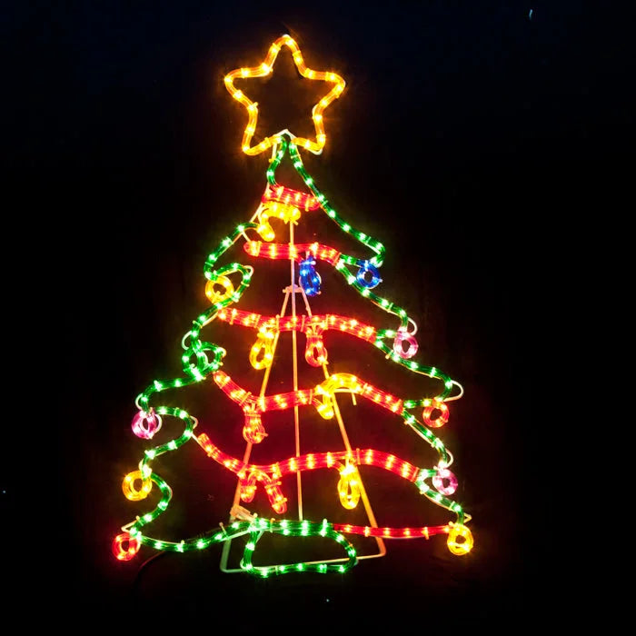Samland Christmas Tree Motif Rope Light Large 118cm Height