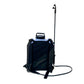 16l deep cycle battery with rectangular battery case and terminal caps