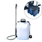 16l deep cycle battery with black battery casing and top terminals