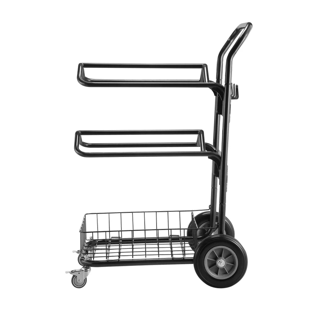 Samland Heavy Duty Two Tier Wheeled Saddle Rack - Pet Care
