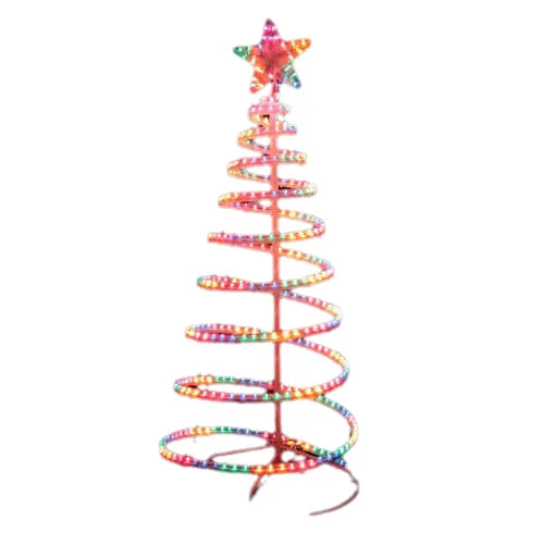 Samland Led 145cm Rope Light Christmas Tree & Star Motif