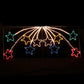Samland Led Animated 10 Stars Motif Rope Light