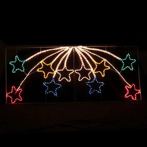 Samland Led Animated 10 Stars Motif Rope Light