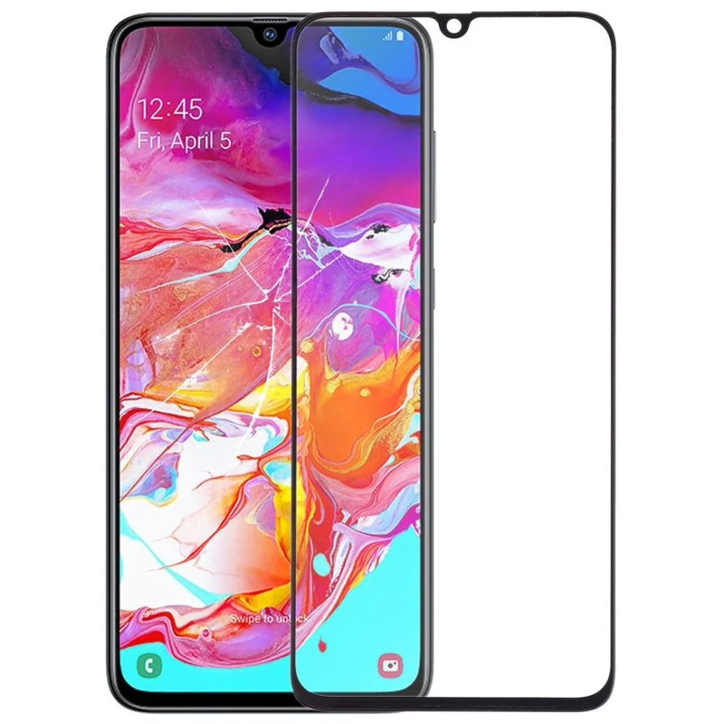 Samsung Galaxy A70 Front Screen Glass Lens With Oca Adhesive-1915198005984759814