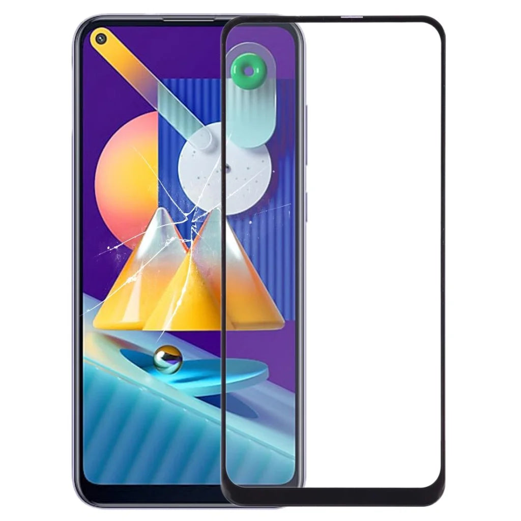 Samsung Galaxy M11 Front Screen Glass Lens With Oca Adhesive-1915197905229189126