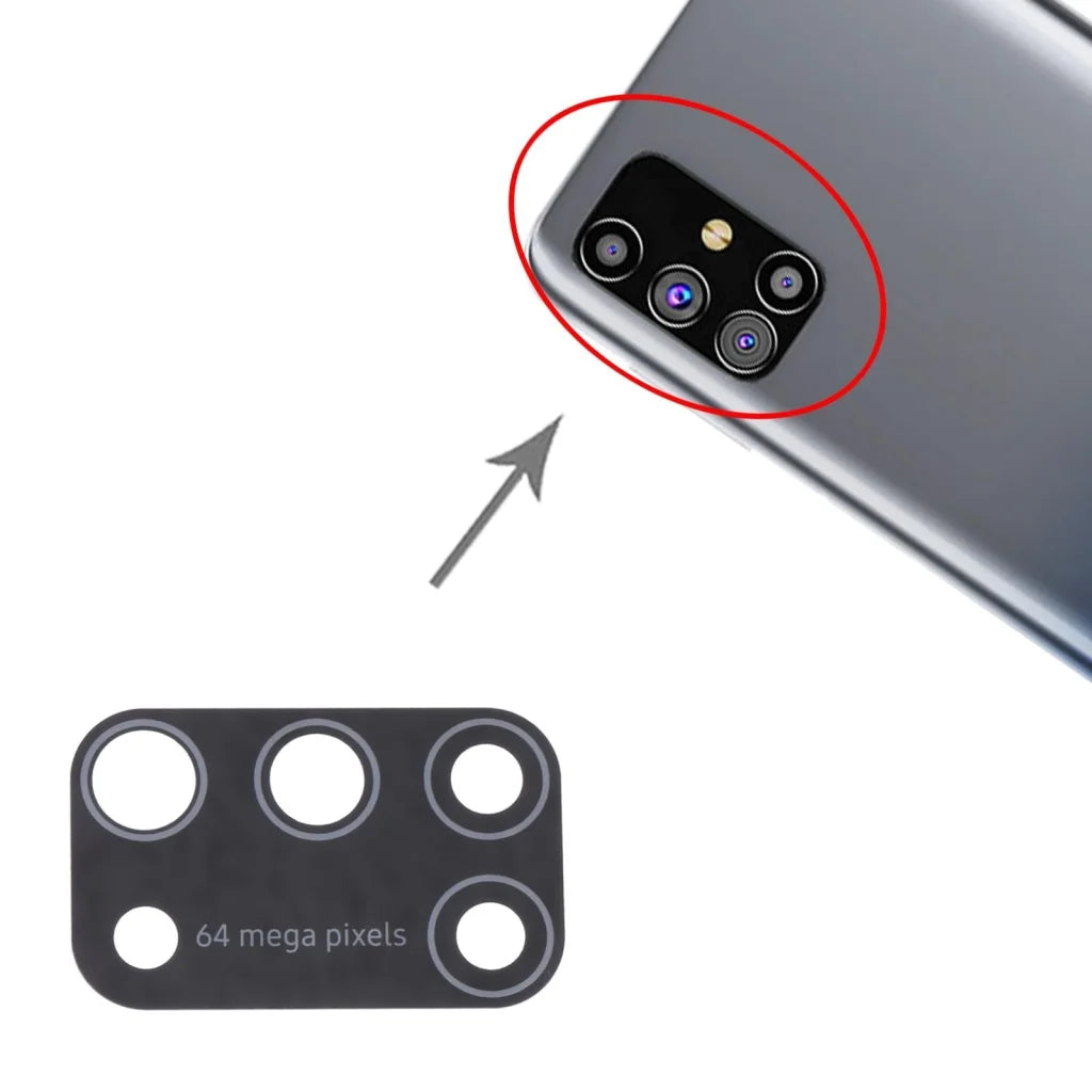 Samsung Galaxy M31S Back Camera Lens - Set Of 10-1915197674127233027