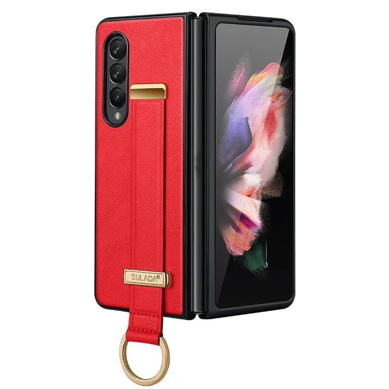 Samsung Galaxy Z Fold 4 Leather Shockproof Case-1915196533628866560