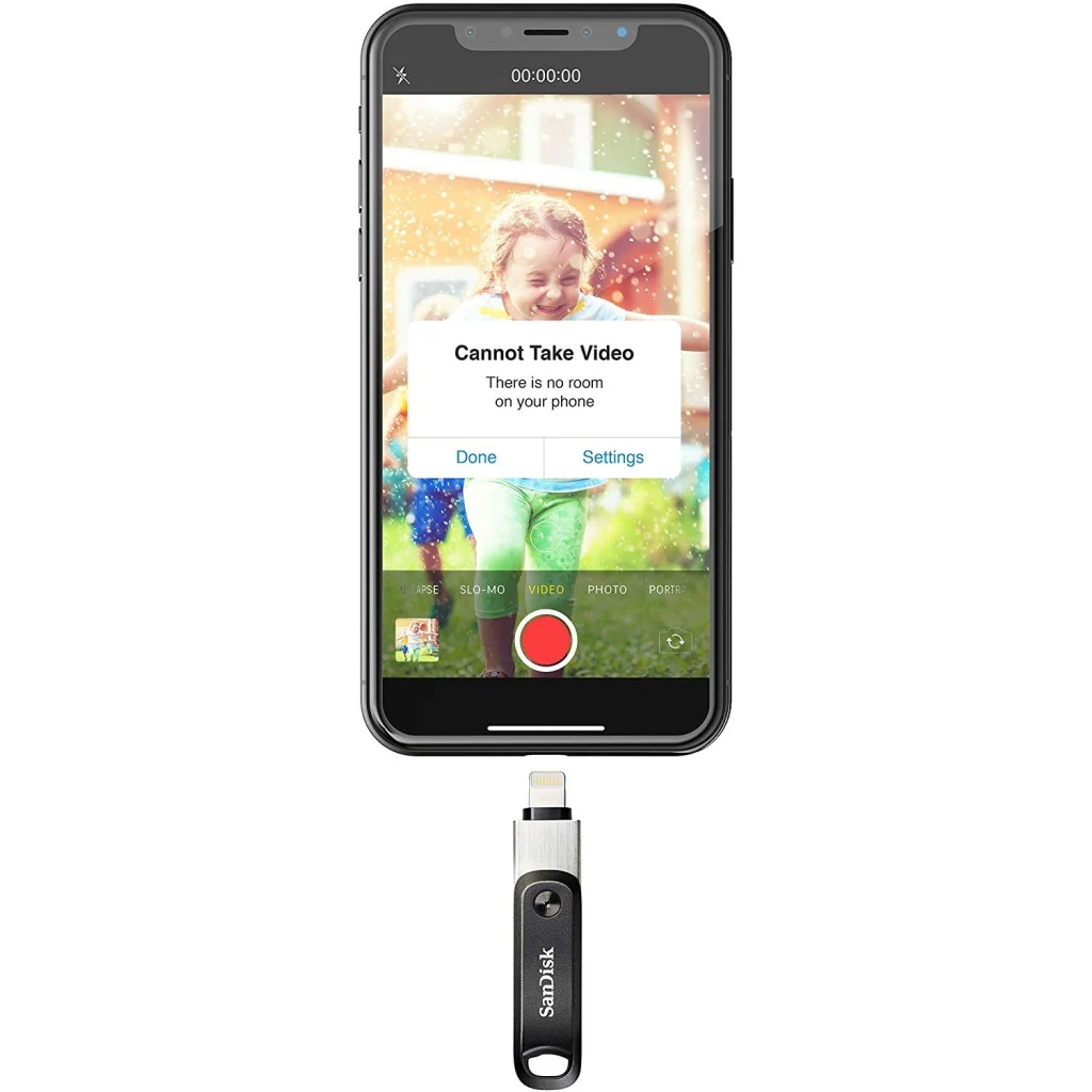 SanDisk iXpand Flash Drive GO 128GB USB 3.0 for iOS