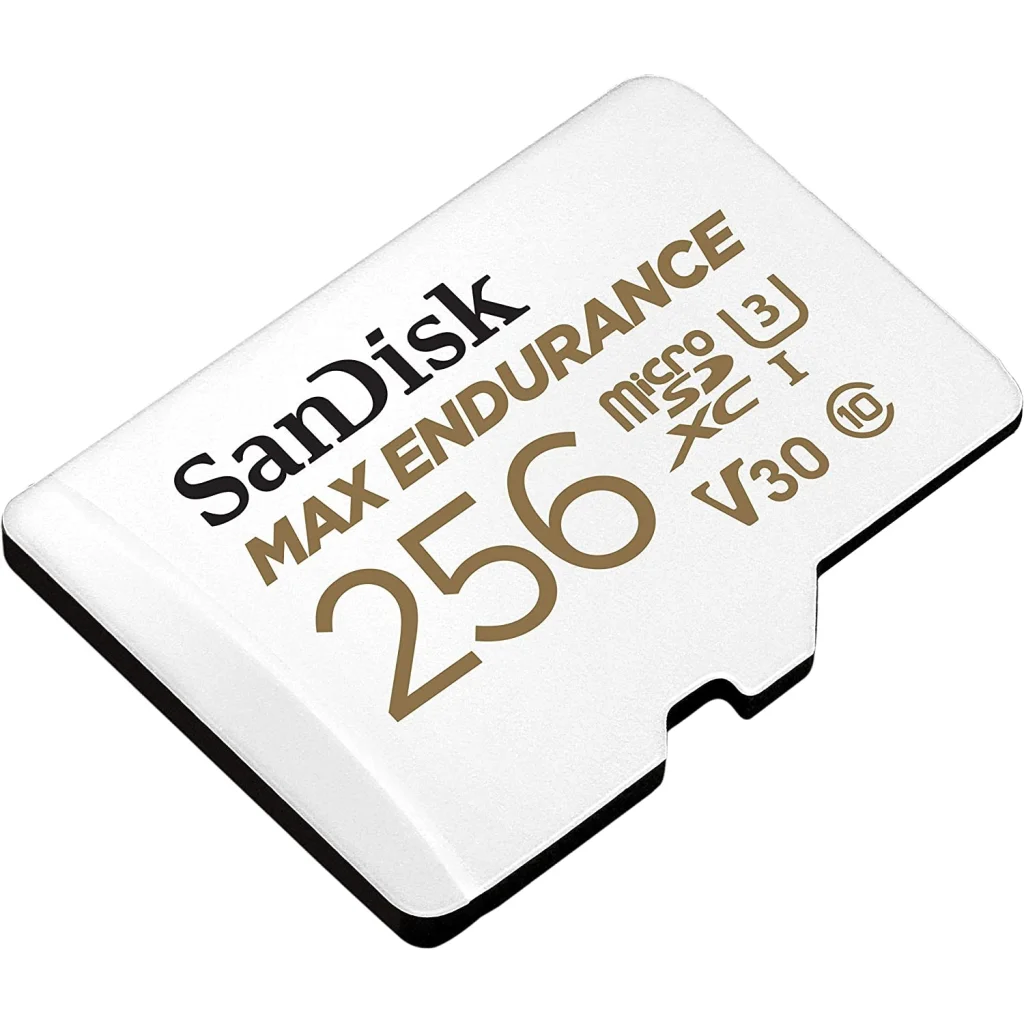 SanDisk Max Endurance MicroSDXC Card SQQVR 256G UHS-I C10