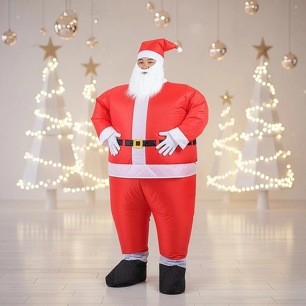 Santa Inflatable Costume - Costumes