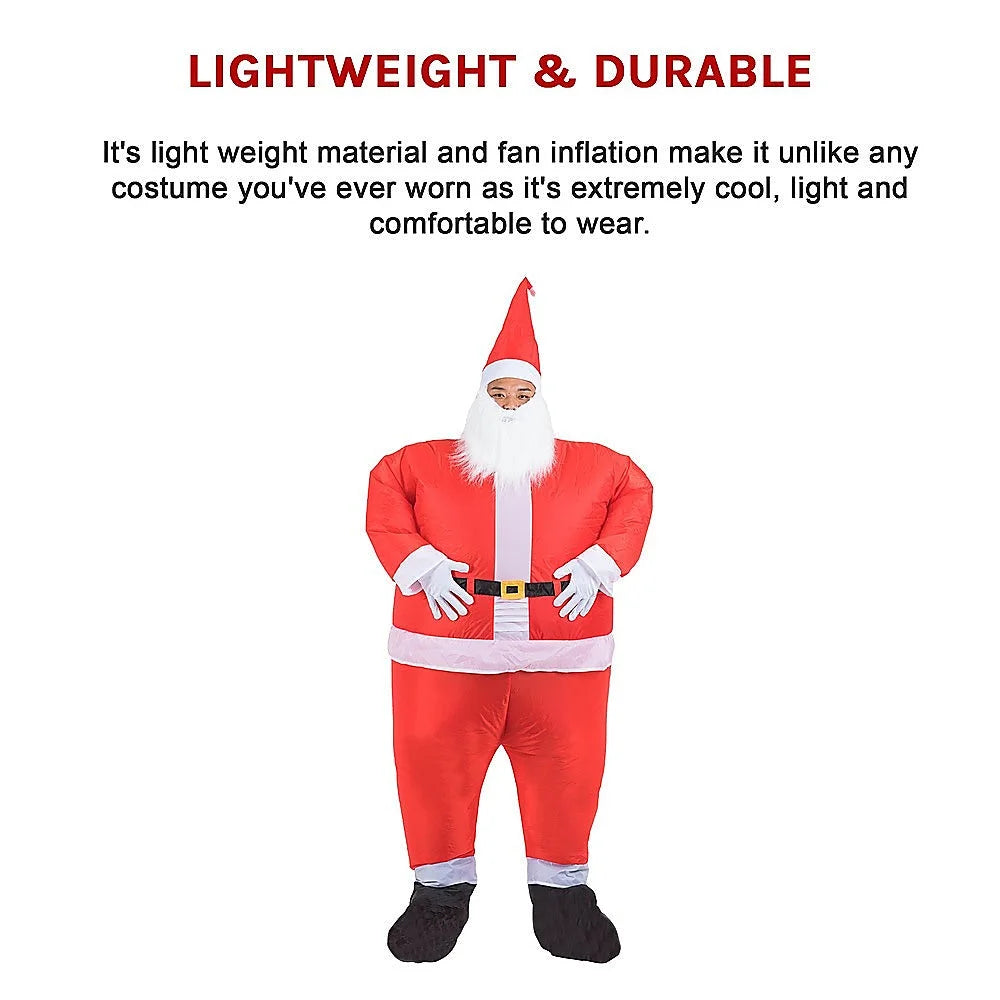 Santa Inflatable Costume - Costumes