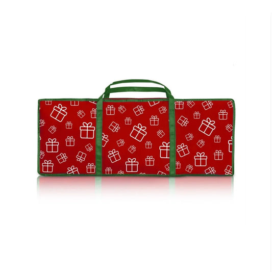 Santa’s Helper Printed Christmas Paper Storage Bag With 5