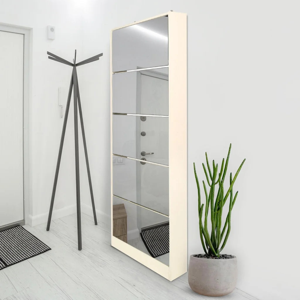 Sarantino 24 Pairs Shoe Cabinet Rack Storage Cupboard