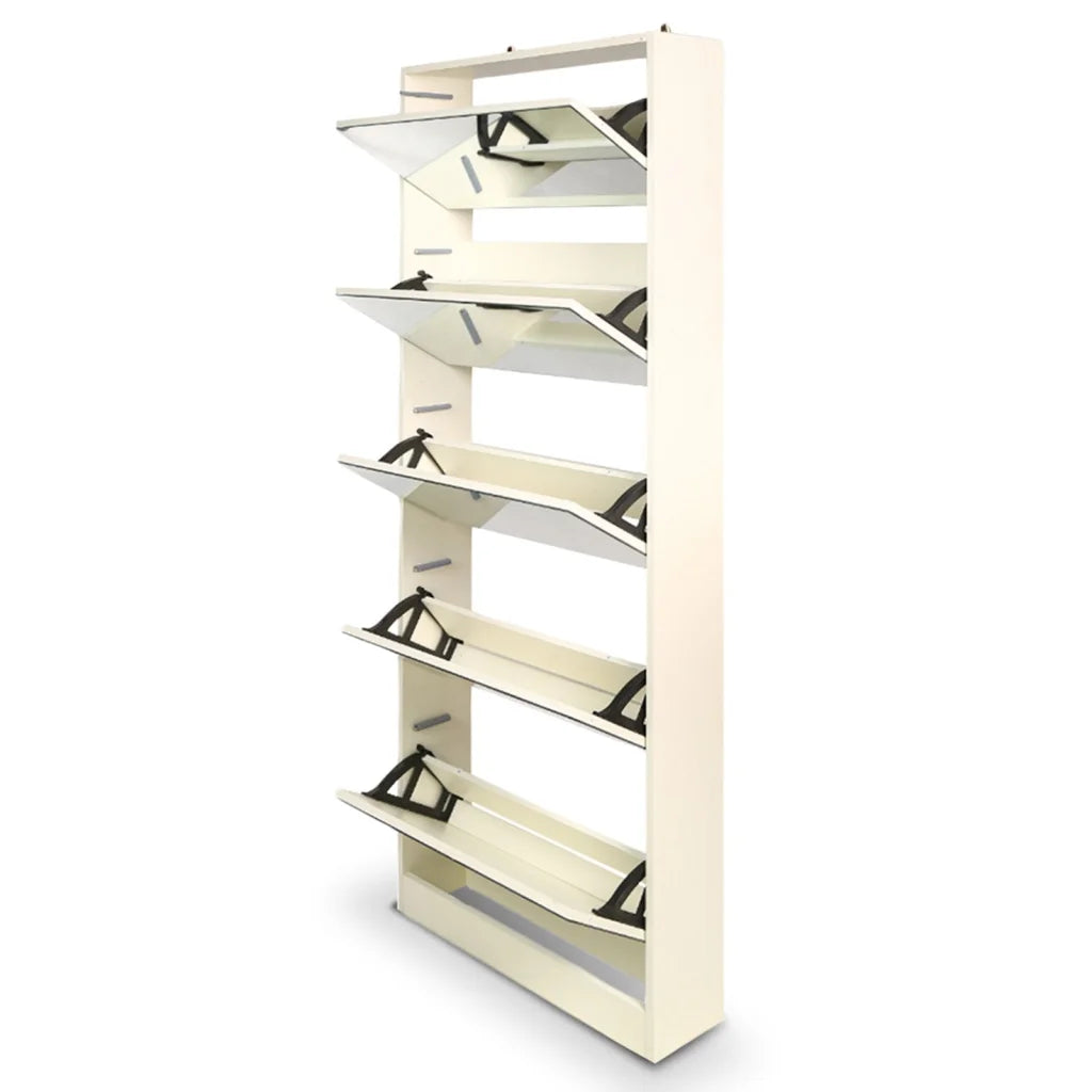 Sarantino 24 Pairs Shoe Cabinet Rack Storage Cupboard