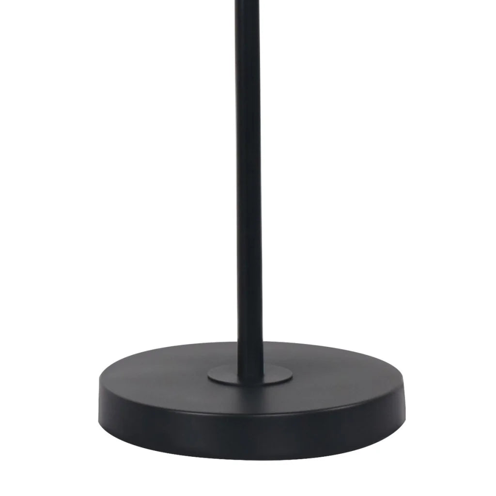 Sarantino Adjustable Metal Table Lamp In Black - Home &