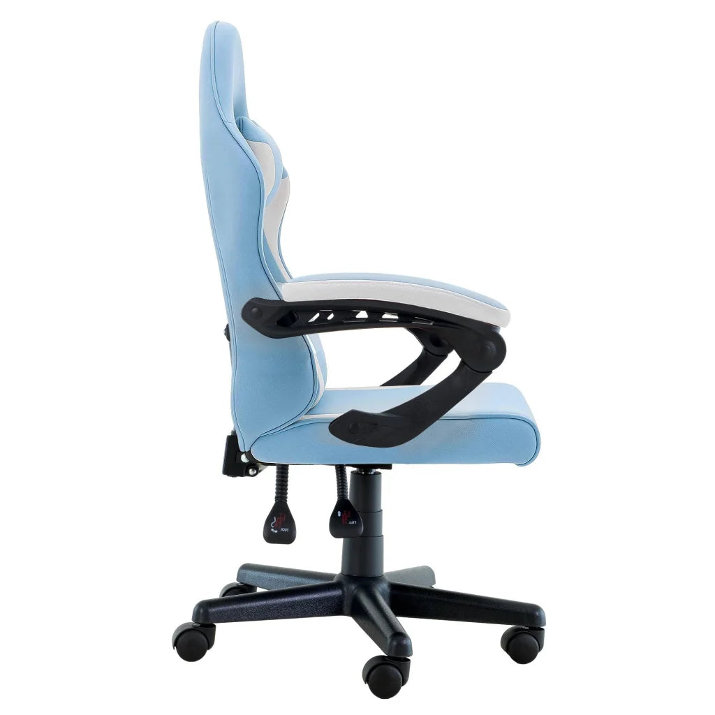 Sarantino Antre Kids Study Gaming Chair in Black and White