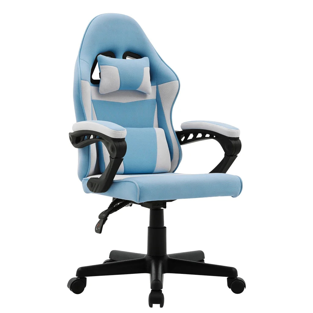Sarantino Antre Kids Study Gaming Chair in Black and White