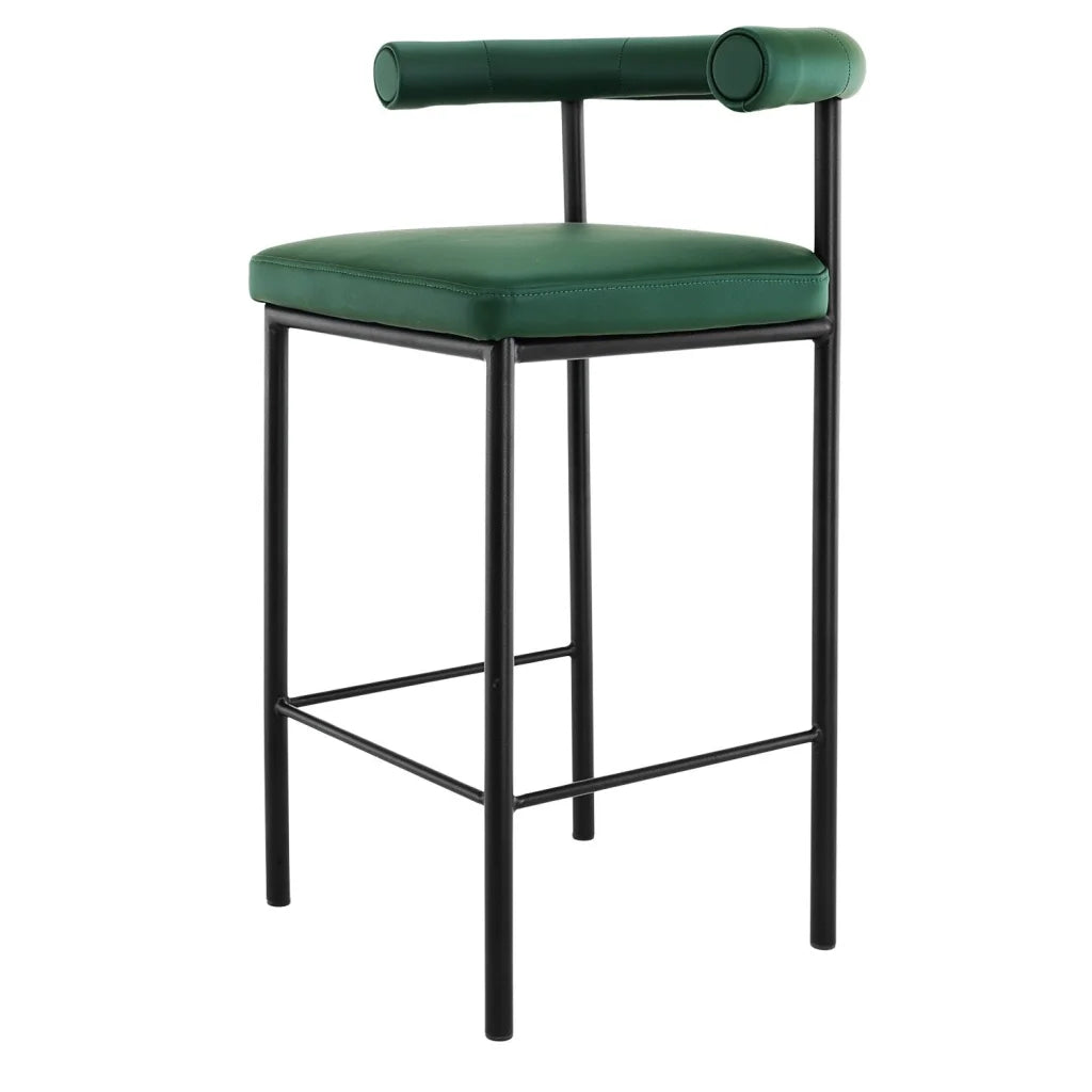 Sarantino Cedric Bar Stool W/ High-density Foam Upholstered