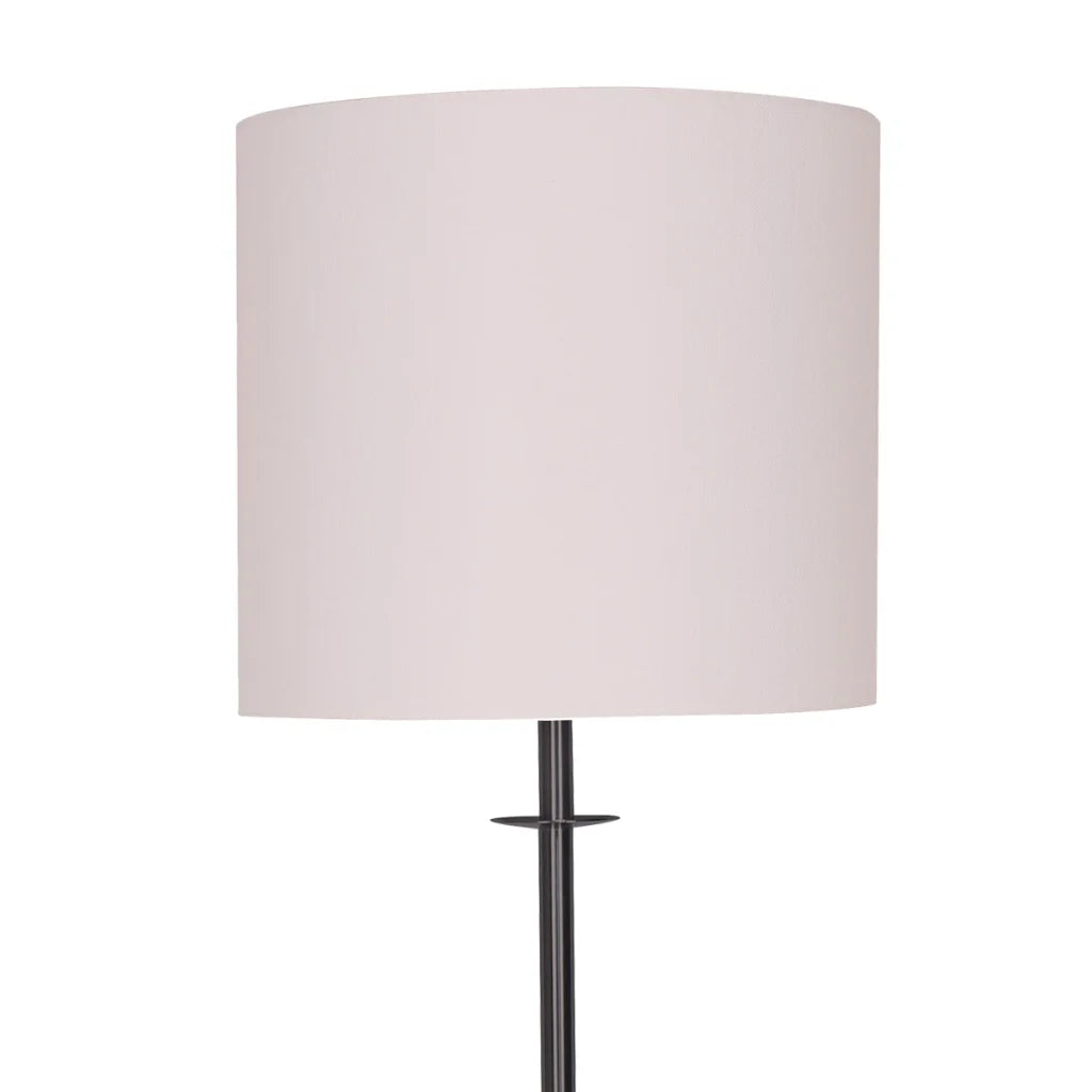 Sarantino Concrete & Metal Table Lamp with Ghost-White
