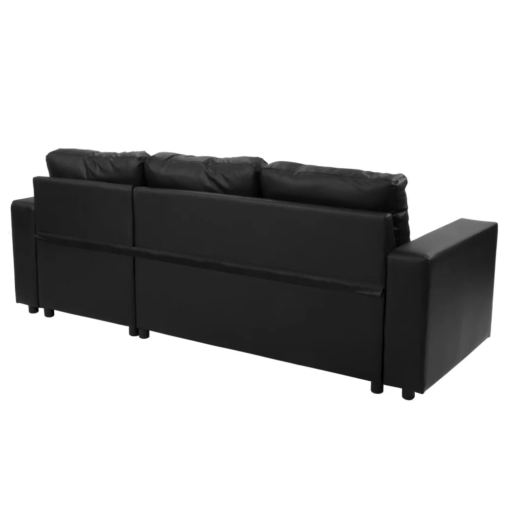 Sarantino Corner Sofa Linen Lounge Couch L-shaped Modular