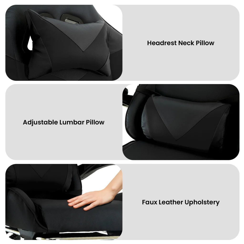 Sarantino Cueva Reclining High Back Office Gaming Chair