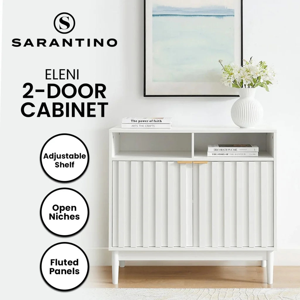 Sarantino Eleni 2-Door Sideboard Buffet Hallway Cabinet