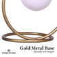 Sarantino Gold Metal Table Lamp - Home & Garden > Lighting