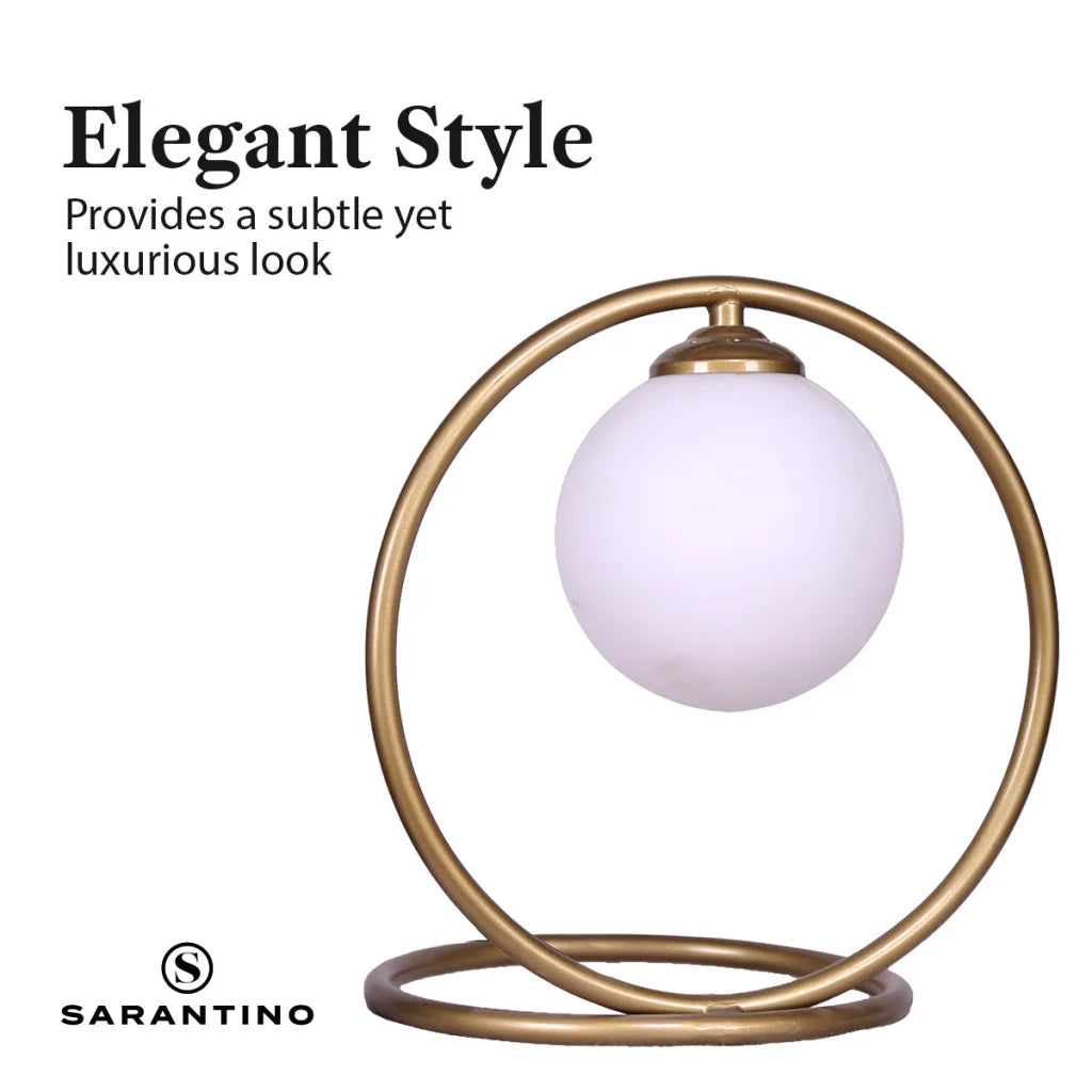 Sarantino Gold Metal Table Lamp - Home & Garden > Lighting