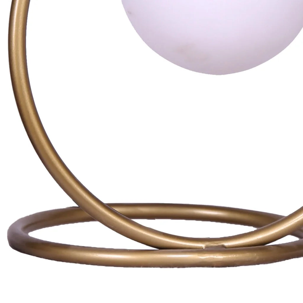 Sarantino Gold Metal Table Lamp - Home & Garden > Lighting