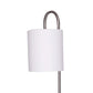 Sarantino Metal Floor Lamp with Glass Shelves - Home &
