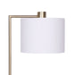 Sarantino Metal Task Lamp with USB Charging Port Antique