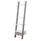 Sarantino Mira 5-tier Ladder Shelf In White And Grey Oak
