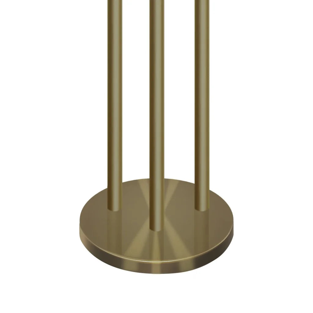 Sarantino Three Metal Shade Floor Lamp - Home & Garden >