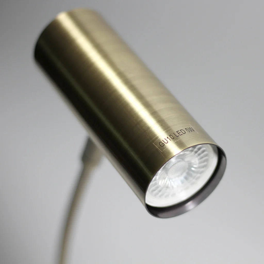 Sarla Table Lamp - Antique Brass - Home & Garden