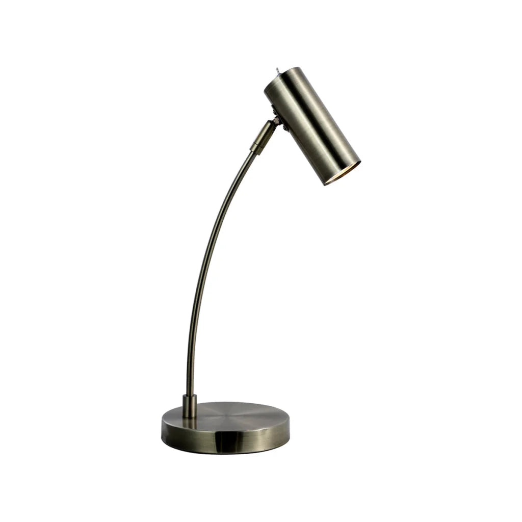 Sarla Table Lamp - Antique Brass - Home & Garden