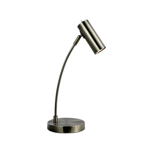 Sarla Table Lamp - Antique Brass - Home & Garden