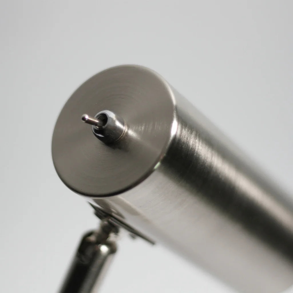 Sarla Table Lamp - Satin Chrome - Home & Garden