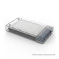 SATA to USB 3.0 Hard Drive Docking Enclosure - Clear