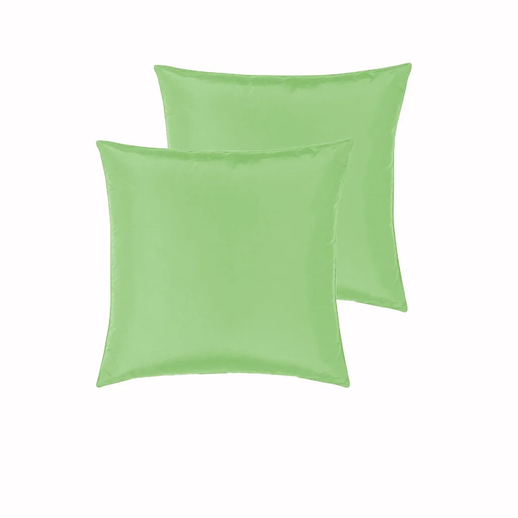 Satin European Pillowcases PepperMill Pair - Apple - Home &