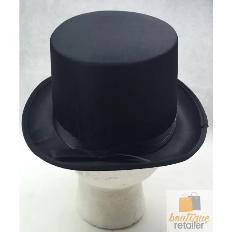 SATIN TOP HAT Costume Party Cap