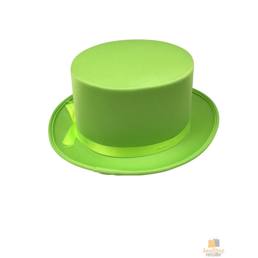 SATIN TOP HAT Costume Party Cap Fancy Dress Trilby Fedora